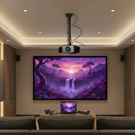 Zestaw 100" PRS-F04 + SPA-P01B + SPH-W32 + klawiatura/mysz