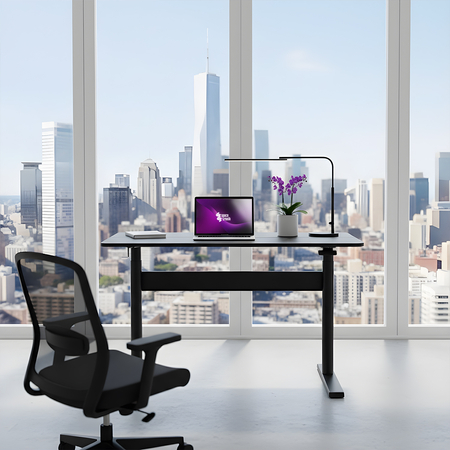 Pneumatyczne Biurko Spacetronik Moris 100BB 140x68