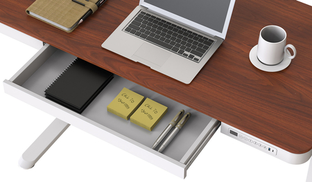 Spacetronik elektrischer Schreibtisch SPE-B127WM Astrid