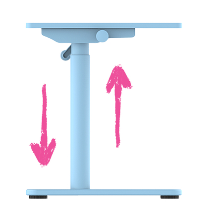 Spacetronik XD manuell verstellbarer Schreibtisch SPE-X101A