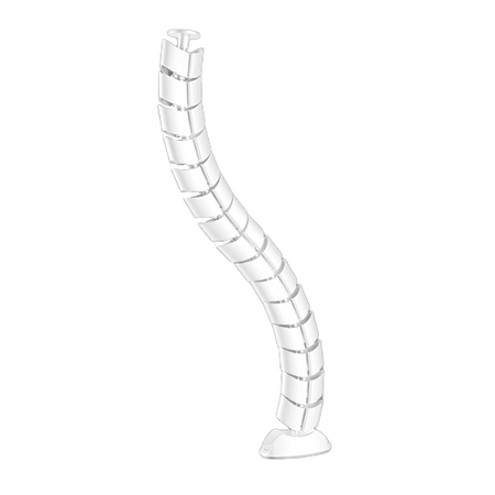 Spacetronik SPK-03B schwarz Kabelführung 80cm