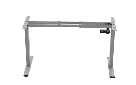 Stelaż Biurka Elektryczny Spacetronik SPE-124 z Pamięcią i USB - Wzmocniona Stabilność (Szary)