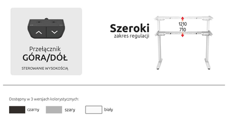 Spacetronik SPE-114NG elektrischer Tischständer