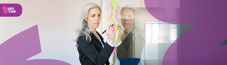 Magnetische Glaswandtafel SPB204 60x90