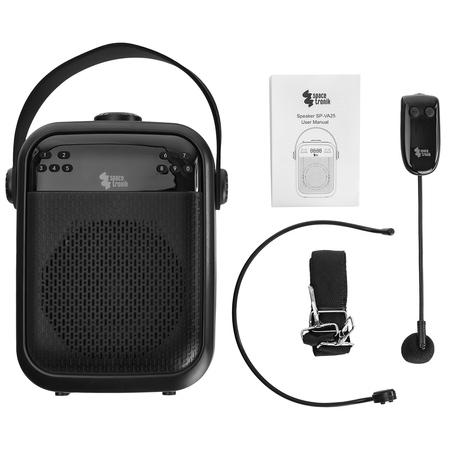 Bezprzewodowy Wzmacniacz Głosu 25W 2in1 SP-VA25B