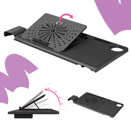 Zestaw Spacetronik LUMBO 33 z podstawką SPC LUMBO do laptopa