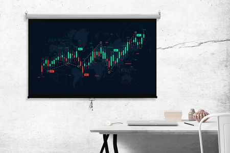 Ekran projekcyjny zwijany ręcznie 100" 16:9 biały