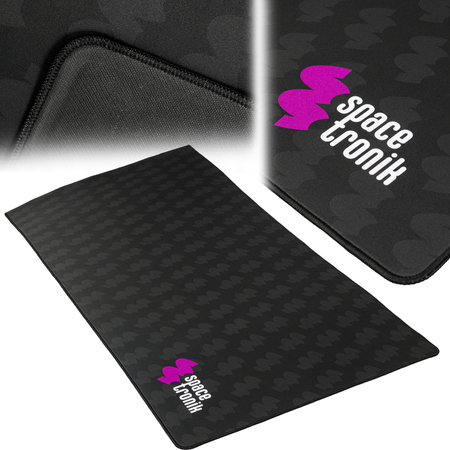 Mata podkładka na biurko czarna 120x60cm SPB070