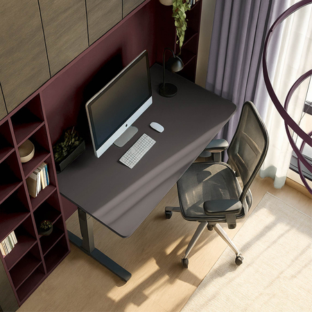 Blat MDF malowany proszkowo 140x70x2.5 Iron Gray