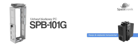 PC-Tischhalterung Spacetronik ERGOLINE SPB-101G