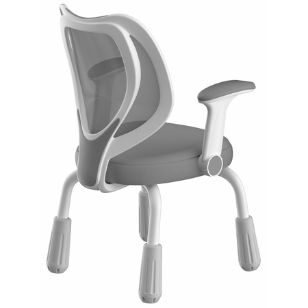 Krzesło dziecięce SPC XD 26G szare regulacja wysokości podłokietniki
