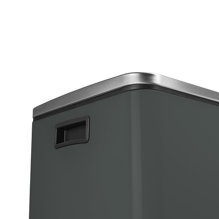 Funky Trash Can Gray Black Spacetronik Potrójny