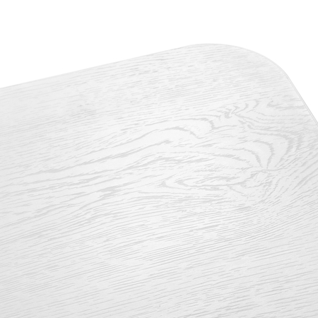 Universal-Schreibtischplatte 138x70x18 cm Weiß Alaska