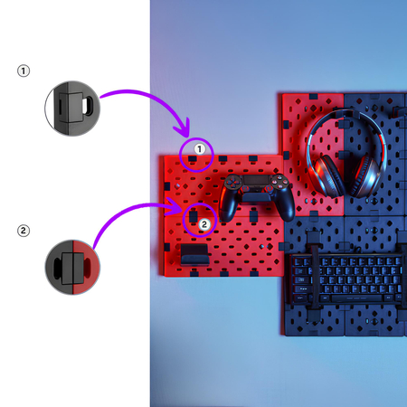 Spacetronik SPB-157R Holdee-Lochplatte