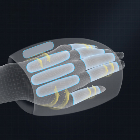 Spacetronik SPE-M30 Thermotherapie-Handmassagegerät