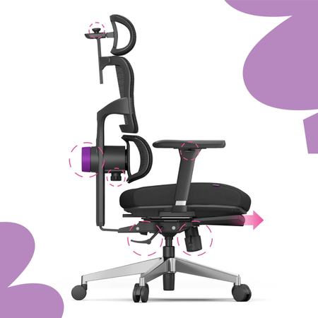 Zestaw Spacetronik LUMBO 44 z podnóżkiem i podstawką SPC LUMBO