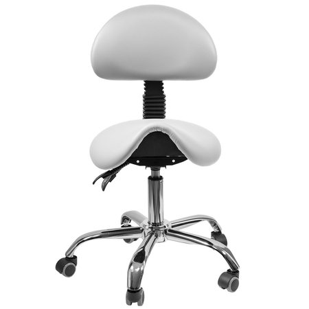 Ergonomiczny hoker regulowany SELLA 1 biały