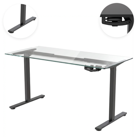 Stelaż biurkowy na korbkę Spacetronik SPE-113MB