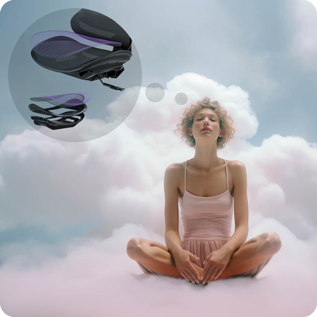 Fotel biurowy obrotowy Doris 30 Czarny