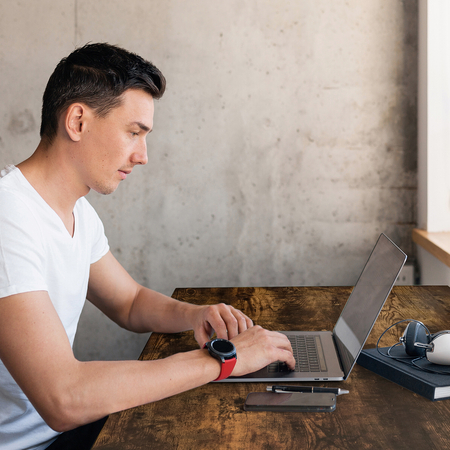 Schreibtischplatte 180x75x18 cm Braun Rustikal