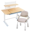 Zestaw dla dziecka regulowane biurko 112×60 z półką + ergonomiczne krzesło Spacetronik XD