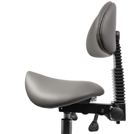 Ergonomiczny hoker regulowany SELLA 1 szary