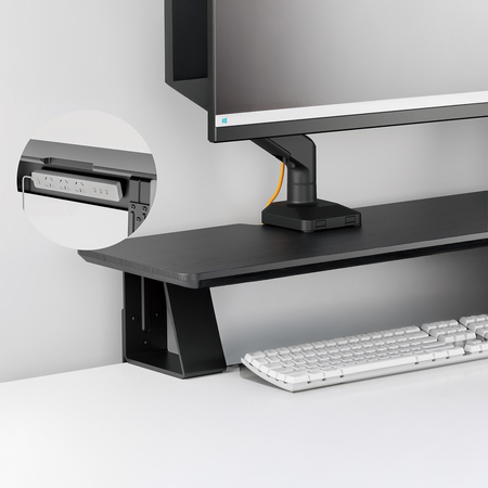 Podstawka pod monitor i laptopa Hugel Czarna