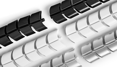 Prowadnica kablowa srebrna Spacetronik SPK-03S 73c