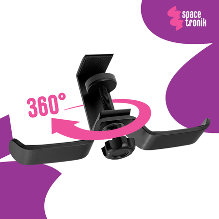 Podwójny uchwyt na słuchawki Spacetronik SPB-022B