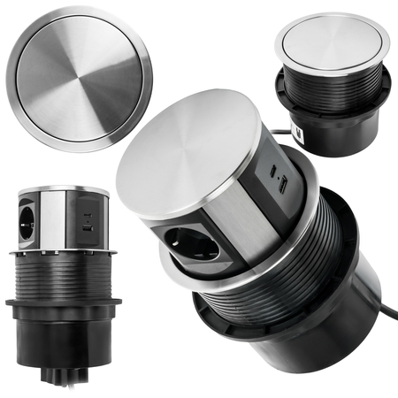 Gniazdo blatowe Spacetronik SPSRA51BS