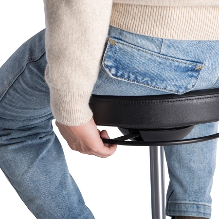 Aktiver ergonomischer Hocker mit Fußstütze Zippy 02