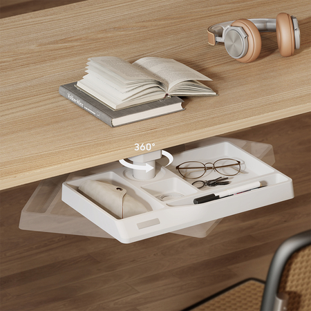 Szuflada obrotowa Spacetronik SPB126 Czarna