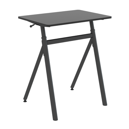 Biurko stojące regulowane gazowo 70x50 SPR BUDDY 21 MBB