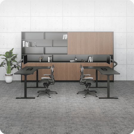 Spacetronik SPE-243LB elektrischer Tischständer