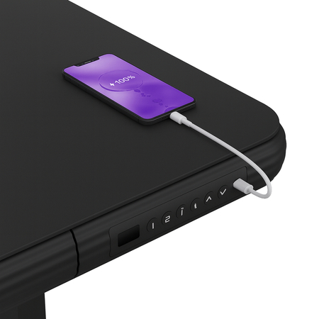 Elektryczne biurko Spacetronik SPE-B125BG Astrid