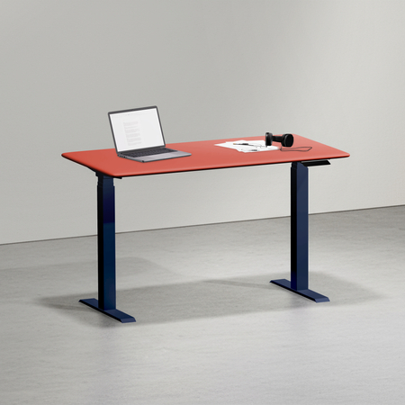 Zestaw ergonomiczny biurowy Biurko Vegard SPEO232 Fotel BARD Lampa Glow D4