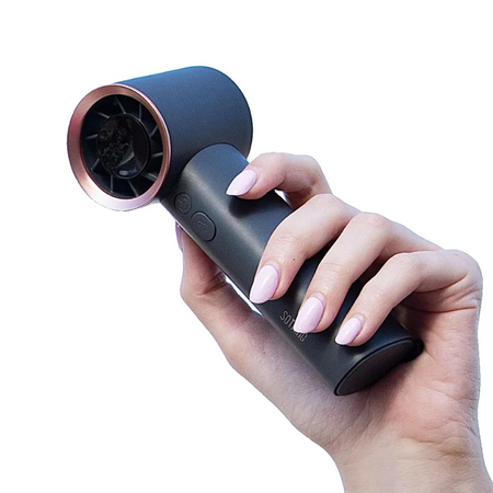 Wentylator ręczny z regulacją mocy Airpuff 1 szary