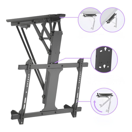 Uchwyt TV 32”-70” elektryczny SPE-T30S Tuya