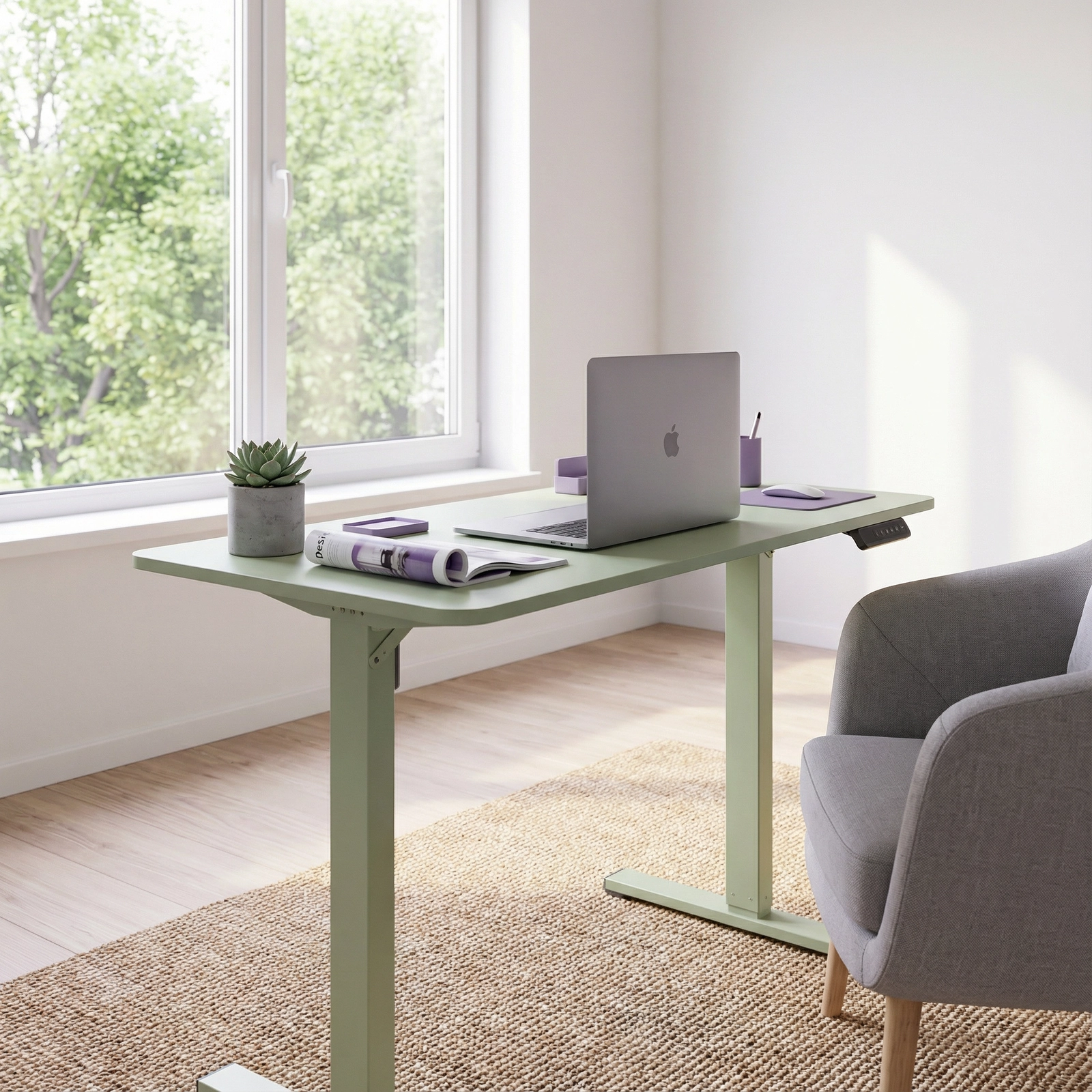 Elektryczna regulacja wysokości 75–110 cm