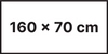 160x70 Proste