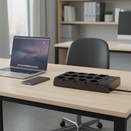 Listwa zasilająca 13xAC 4xUSB 2xUSB-C