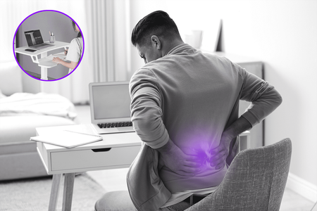 Buddy 03 verstellbarer Rolltisch Weiß