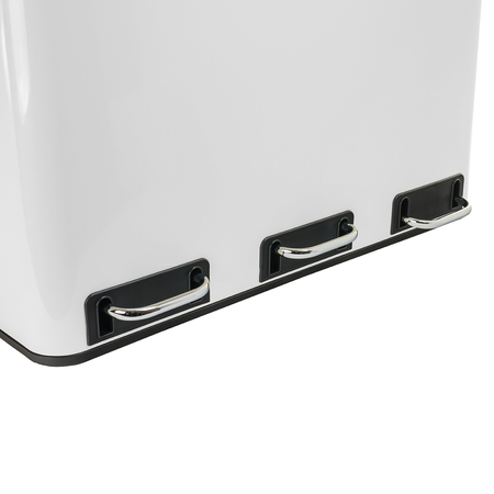 Funky Trash Can White Black Spacetronik Potrójny