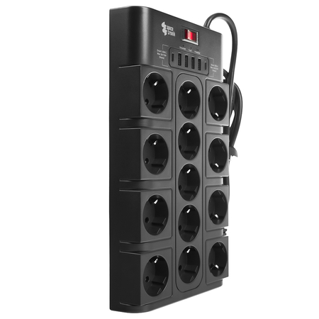 Listwa zasilająca 13xAC 4xUSB 2xUSB-C