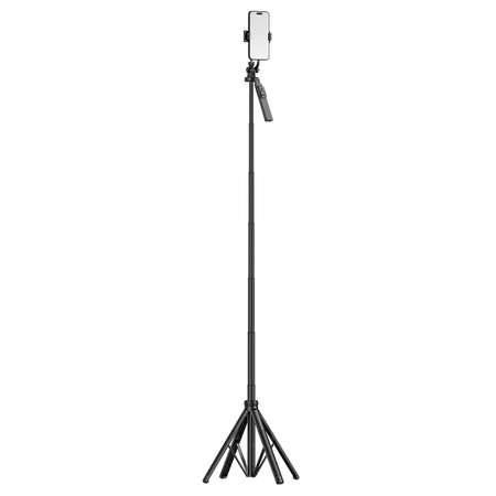 Zestaw: Selfie Stick Spacetronik + 2x lampka LED