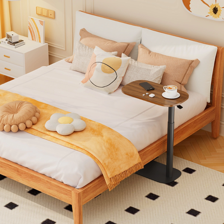 Zestaw relaksacyjny: fotel bujany Riva + stolik Buddy