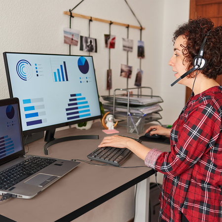 Universal-Schreibtischplatte 120x60x18 cm Cappucino