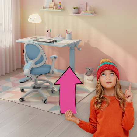 Spacetronik XD manuell verstellbarer Schreibtisch SPE-X101A