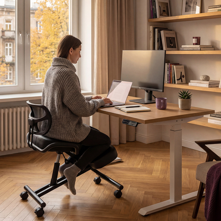 Ergonomiczne Krzesło Klęczące Spacetronik YOGI-10