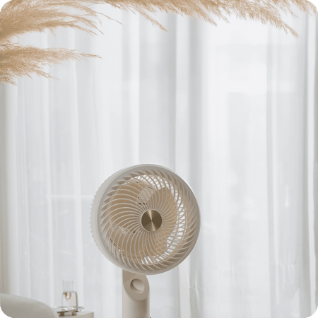 Wentylator stojący z aromaterapią Airpuff 3 biały